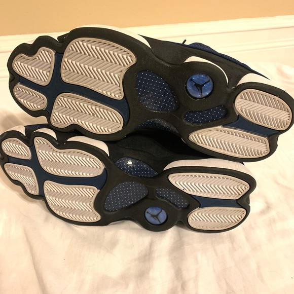 Air Jordan 13 Brave Blue Low - Picture 7 of 8